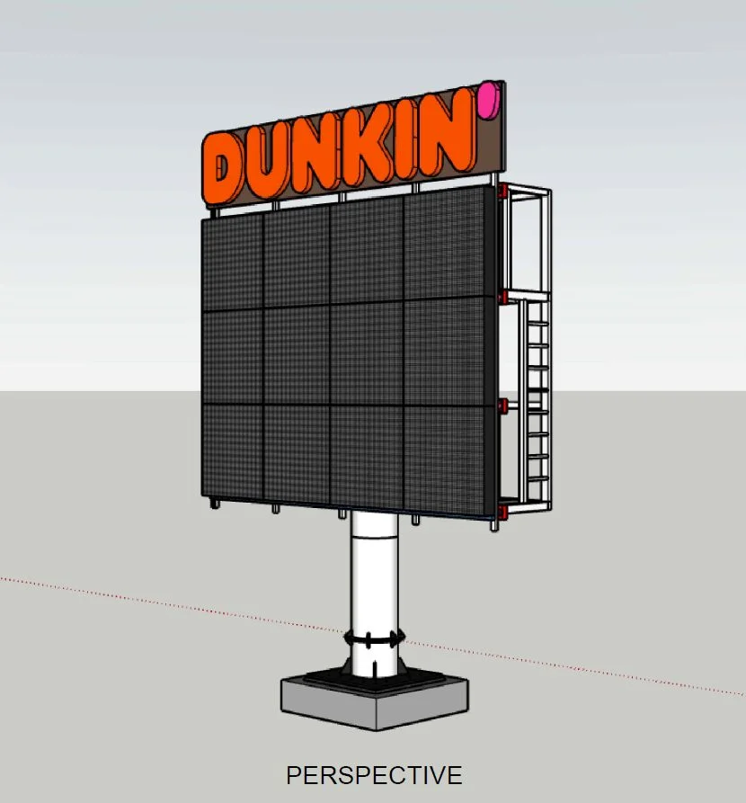 Dunkin Billboard Signage
